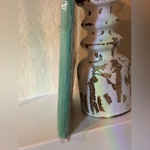 🔷🔹Tiffany & Co. Cream and Green Leather Accessory - Picture 11 of 13